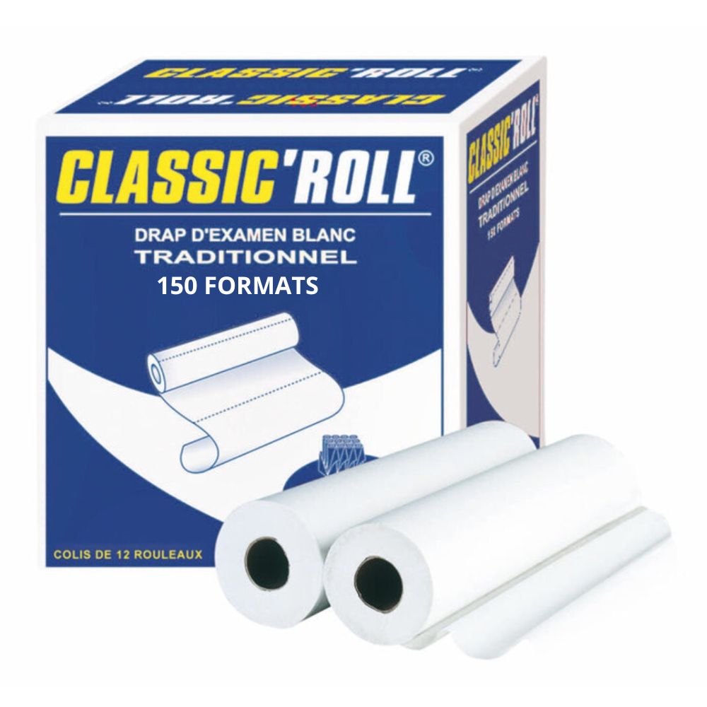 Draps d'examen classic'roll - 150 formats - 50 x 38 cm
