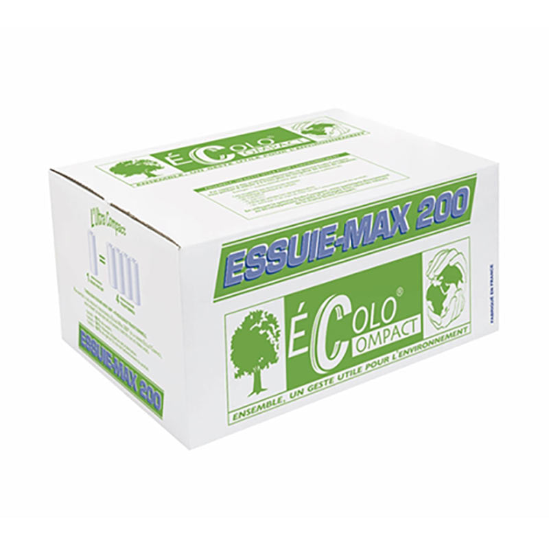 BOBINES DEVIDAGE CENTRALE ESSUIE MAX LISSE - 200 FORMATS - 19 X 30 CM