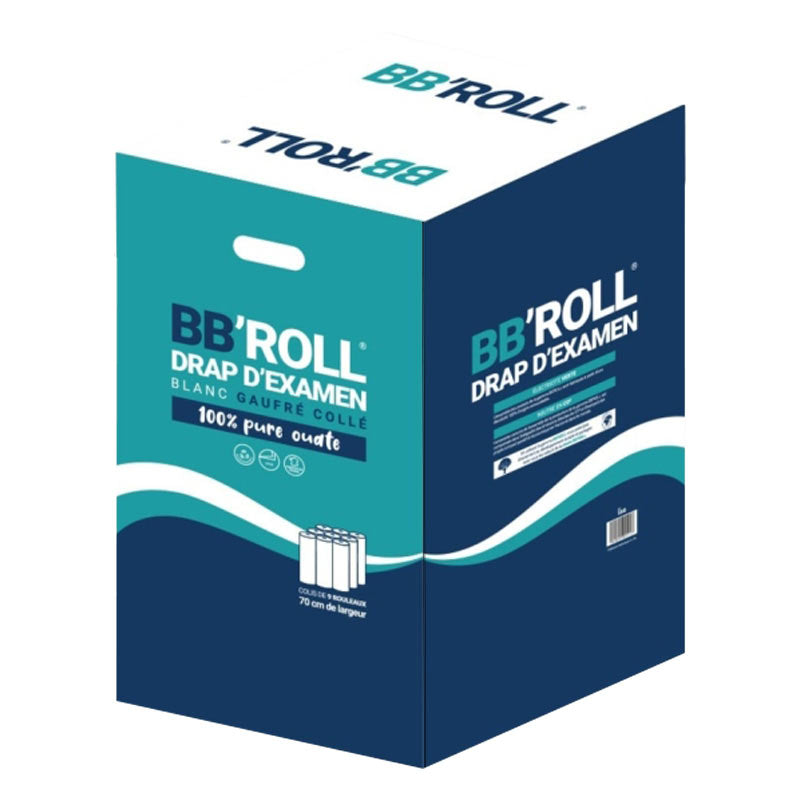 DRAPS D'EXAMEN GAUFRÉ COLLÉ - 135 FORMATS - 70 X 35 CM