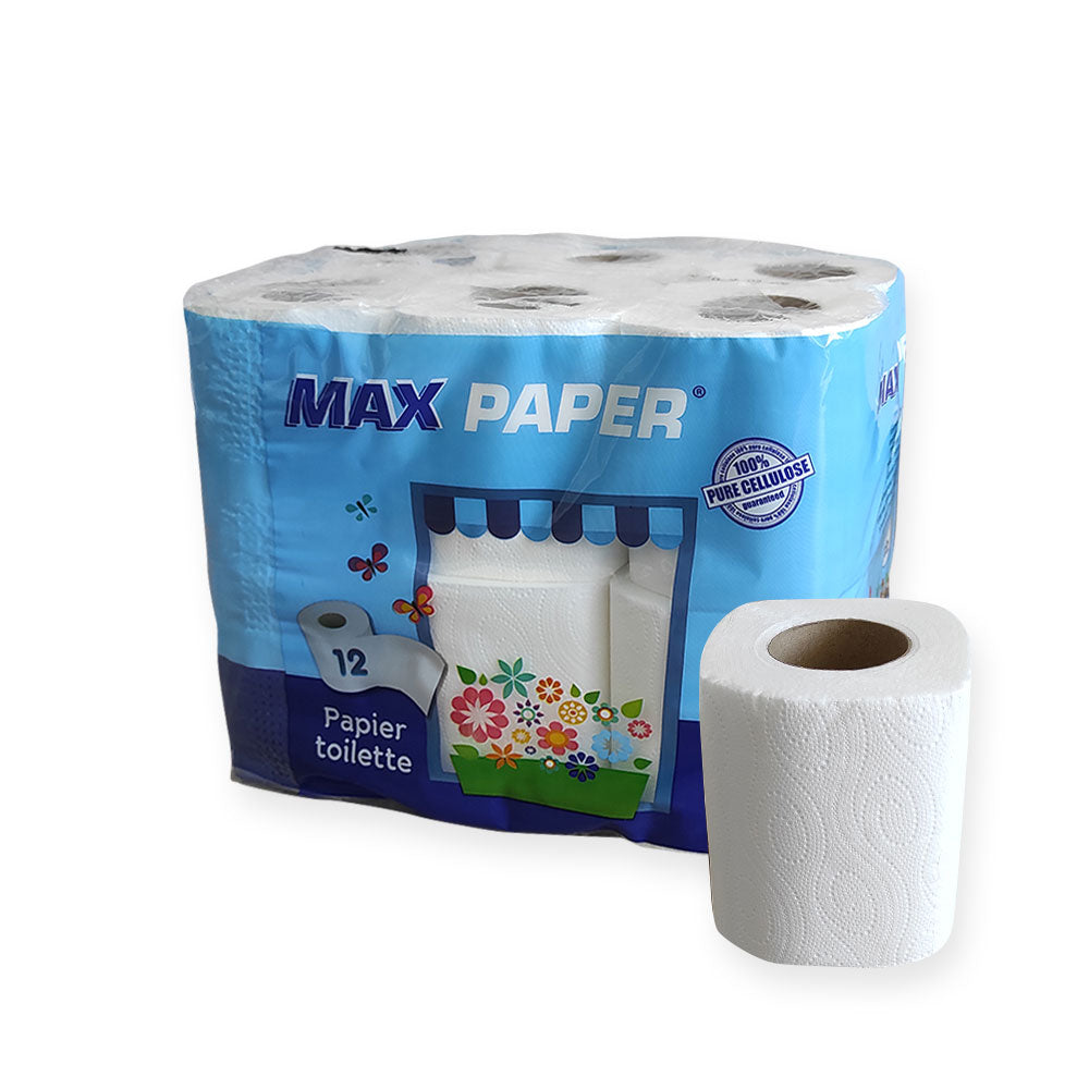 TOILET PAPER SMALL TRADITIONAL ROLLS - 96 + 12 FREE ROLLS
