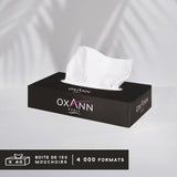 Oxann professional cosmetic tissues - 100 tissues - 2 ply - 40 boxes per package-REF 10522