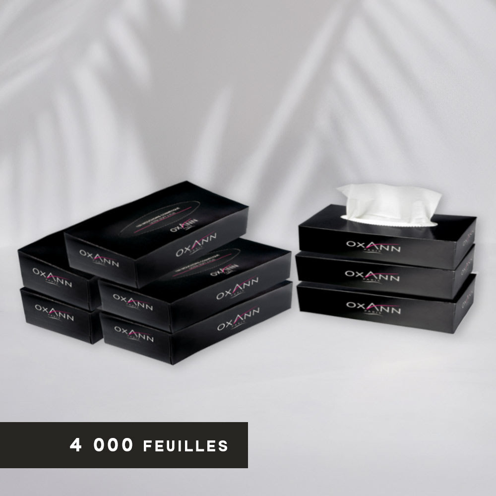 Oxann professional cosmetic tissues - 100 tissues - 2 ply - 40 boxes per package-REF 10522