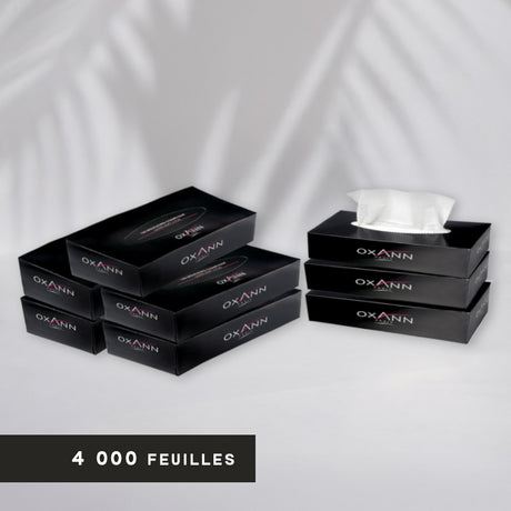 Oxann professional cosmetic tissues - 100 tissues - 2 ply - 40 boxes per package-REF 10522