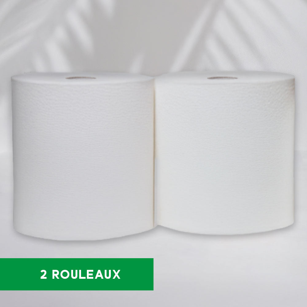 WHITE WIPE ROLLS - 1000 SIZES - 22 X 30 CM