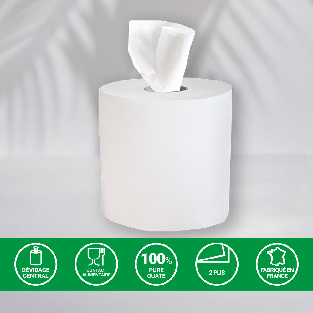 BOBINES DEVIDAGE CENTRALE MAXI'ROLL - 450 FORMATS - 19 X 24 CM