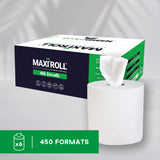 BOBINES DÉVIDAGE CENTRAL MAXI'ROLL - 450 FORMATS - 19 X 30 CM