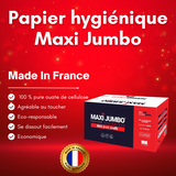 MAXI JUMBO TOILET PAPER - 350 METERS - 2 PLY PURE WOODEN