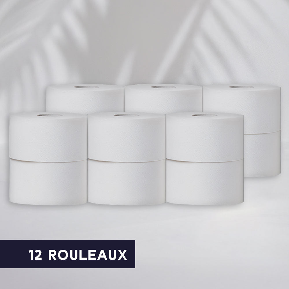 MINI'JUMBO TOILET PAPER - 200 METERS - 2 PLY PURE WOODEN