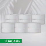 PAPIERS HYGIÉNIQUE MINI'JUMBO - 160 MÈTRES - 2 PLIS PURE OUATE