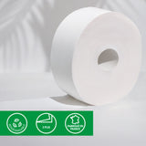 PAPIERS HYGIÉNIQUE MAXI'TITAN - 320 MÈTRES - 2 PLIS PURE OUATE