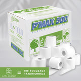 P'MAX 500 TOILET PAPER - ULTRA COMPACT - 500 SHEETS