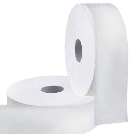 MAXI JUMBO TOILET PAPER - 350 METERS - 2 PLY PURE WOODEN