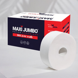MAXI JUMBO TOILET PAPER - 350 METERS - 2 PLY PURE WOODEN